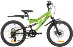 Велосипед NOVATRACK 20SS6D.SHARK.GN6 зелёный 178712 NOVATRACK 20SS6D.SHARK.GN6 зелёный 178712