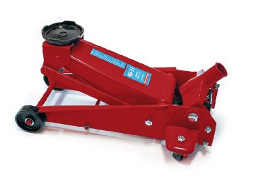 AUTOVIRAZH AV-076013 гидравл. подкатной 3т + кейс (красный) подъем 390 мм