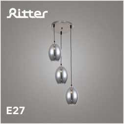 СВЕТИЛЬНИКИ ПОТОЛОЧНЫЕ, ЛЮСТРЫ RITTER 52537 0 Vintage 190/1 E27
