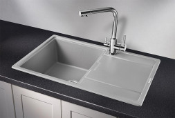 Мойка кухонная GRANULA GR-6503 АЛЮМИНИУМ кварц