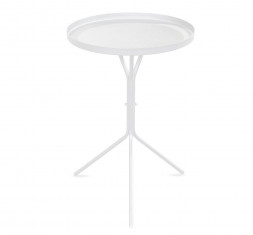 Столик журнальный SHEFFILTON SHT-CT11 белый муар (190425)