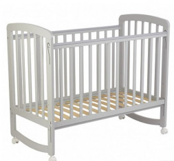 Кровать POLINI Кроватка детская Polini kids Simple 304, серый (1кор)