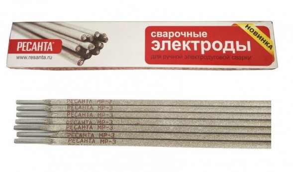 Сварочный электрод РЕСАНТА МР-3 Ф2,5 1 кг