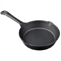 Сковорода VETTA Сковорода чугун, 2 слива, d15,5см 808-001