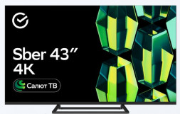 Телевизор SBER SDX 43U4128S SMART TV безрамочный