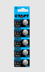 Батарейка СТАРТ CR1220-BL5 100/2000 СТАРТ (18272) CR1220-BL5