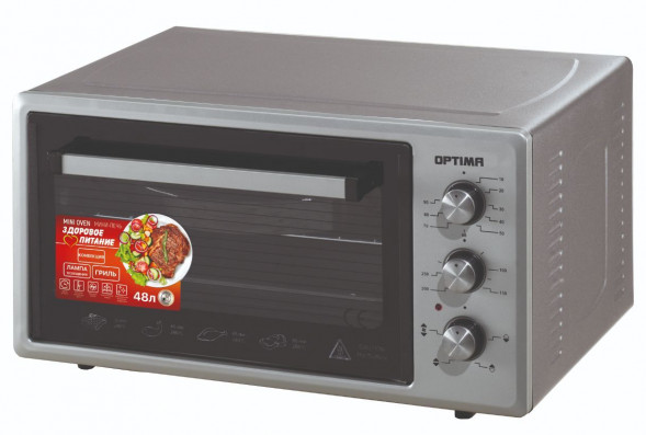 Духовой шкаф электрический OPTIMA OFС-48G серый