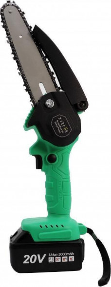 Пила цепная аккумуляторная ZITREK GreenSaw 20 Extra power (20В, 3Ач Li-ion аккум. 1шт, 1,5Ач Li-ion аккум. 1шт, ЗУ) 082-1851