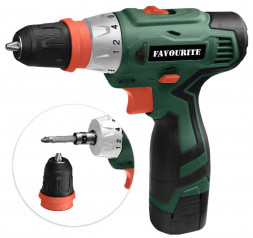 Аккумуляторная дрель-шуруповёрт FAVOURITE DC 14,4MF