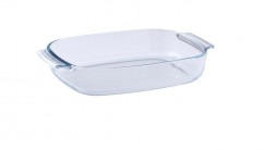 Форма для выпечки MALLONY IDEALE, 2 л, с ручками, прямоугольной формы, из боросиликатного стекла (103630)
