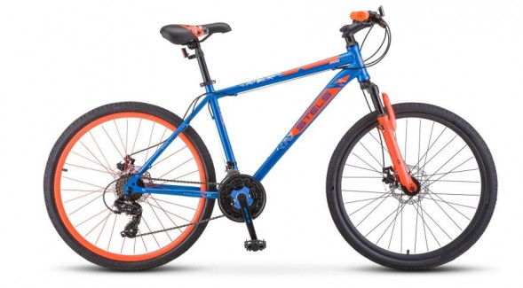 Велосипед STELS Navigator-500 MD 26&quot; F020&quot; LU096003&quot; LU088910&quot; 20&quot; Синий/красный