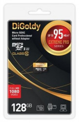 Карта памяти DIGOLDY 256GB microSDXC Class 10 UHS-1 Extreme Pro (U3) [DG256GCSDXC10UHS-1-ElU3 w]