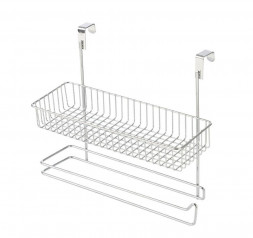 Полка для кухни РЫЖИЙ КОТ Полка для кухни навесная W6733 (с держателем для полотенца) (100240)