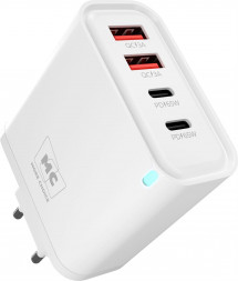 СЗУ MORE CHOICE (4620202555656) NC95 2USB+2Type-C 3.0A PD 65W White
