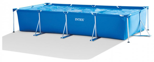 Бассейн каркасный INTEX Бассейн каркасный 450х220х84 см. Прямоугольный . (в коробке) Арт.28273NP