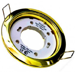 Светильник ECOLA FG53H4ECB GX53 H4 золото