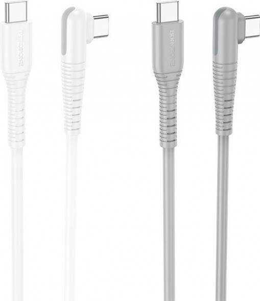 Кабель BOROFONE (6941991110108) BX105aaUSB 3.0A Type-C белый - 1,0m