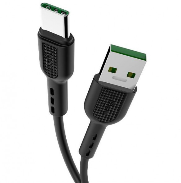 Кабель Type-C HOCO (6931474706119) X33A USB (m) - Type-C (m) 1.0m - черный