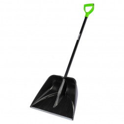 Лопата PALISAD Лопата для уборки снега пластиковая Profi, 550 х 415 х 1405 мм, алюминиевый черенок, Россия 61607