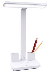 светильник ULTRAFLASH (15167) UF-814 C01 белый (Led, светильник настольный, 9Вт, аккум., димм., смена цвет.темп.)