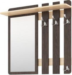 Мебель для прихожих BONMEBEL Виктория 26 Вешалка венге/дуб молочный (1 кор.)