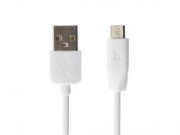 Дата-кабель microUSB HOCO (6957531032038) X1 USB (m)-microUSB (m) 1.0м - белый