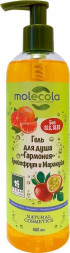 Гель для душа MOLECOLA Гель для душа Гармония Грейпфрут и Маракуйя 400 мл, 9455