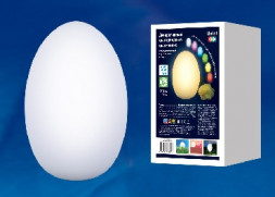 Декоративные аккумуляторные светильники UNIEL (UL-00003302) ULG-R003 019/RGB IP54 EGG (уличный)