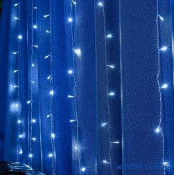 Электрическая гирлянда WINTER GLADE Электрическая гирлянда-занавес Winter Glade 160 ламп Холодный белый CC160