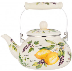 Чайник AGNESS 934-421 СЕКРЕТНЫЕ ИНГРЕДИЕНТЫ эмал. 2,5л