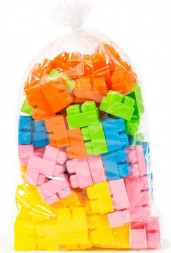 Игрушка ПОЛЕСЬЕ Конструктор Малютка (120 элементов) (в пакете) 1441