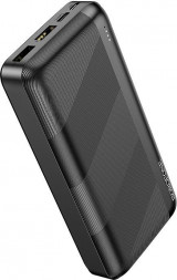 Power bank BOROFONE (6974443388015) BJ27A Black - 20000mAh 2USB