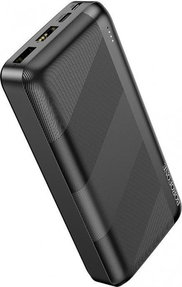 Power bank BOROFONE (6974443388015) BJ27A Black - 20000mAh 2USB