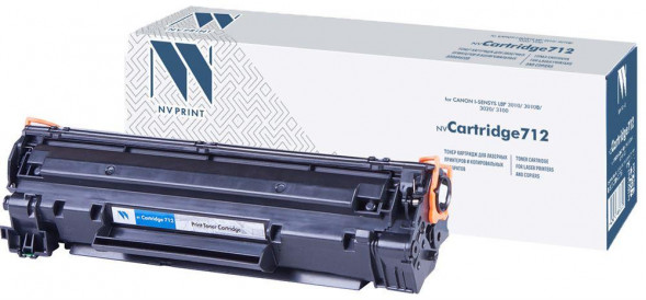 Картридж совместимый NV PRINT NV-712 черный (18803)