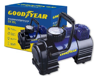 Автокомпрессор GOODYEAR GY000102 GY-35L 35 л/мин