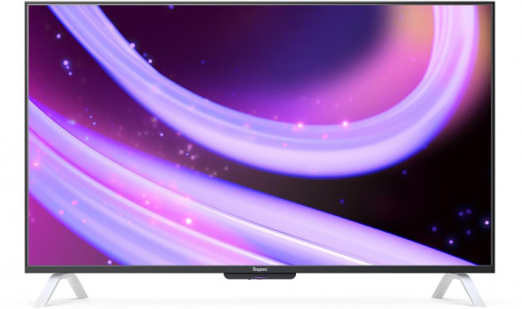 Телевизор ЯНДЕКС YNDX-00094 с Алисой на YandexGPT, 50&quot; 4K UHD, QLED