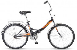 Велосипед STELS Pilot-710 24&quot; Z010 LU085350 LU094760 14&quot; Черный 2023