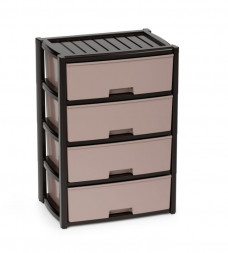 Комод АЛЬТЕРНАТИВА М8761 Колорит 4-х секцион. широкий (венге)