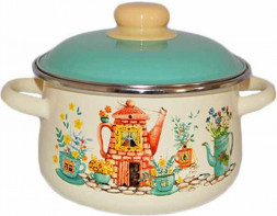 СТАЛЬЭМАЛЬ 1с47я Чайный домик эмал конич 5,5л