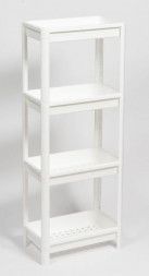 Этажерка VIOLET Этажерка VIKEA широкая 4-х ярусная (белая) 781406