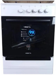 Газовая плита VESTA Bergamo VGG 10-G ГК дух с VD белый VESTA Bergamo VGG 10-G ГК дух с VD белый