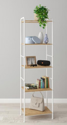Стеллаж ЗМИ Стеллаж Валенсия 15 W (VALENCIA 15 W Shelf rack) белый СТВ15Д Б