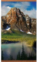 Электрообогреватель настенный ДОМАШНИЙ ОЧАГ ГОРЫ ТУ 3468-002-75669324-2015