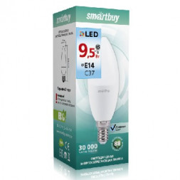 Лампа светодиодная SMARTBUY (SBL-C37-9_5-40K-E14) 9.5W/4000/E14
