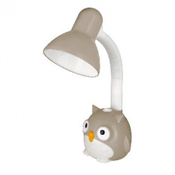 Светильник настольный CAMELION (12606) KD-380 C09 40Вт/E27 серый Сова