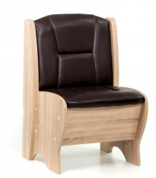 Кухонная скамья БИТЕЛ ЛОТОС СКАМЬЯ 550 ОДНОТОН (ДУБ СОНОМА, Борнео умбер)