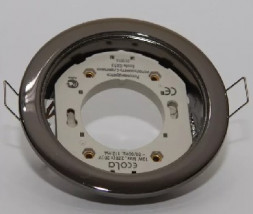 Светильник встраиваемый ECOLA SB53H4ECB GX53 H4 Черный матовый