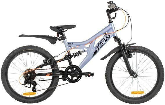 Велосипед NOVATRACK 20SS6V.SHARK.GRB6 серо-голубой 178713 NOVATRACK 20SS6V.SHARK.GRB6 серо-голубой 178713