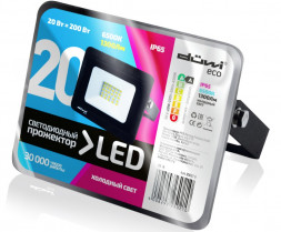 Прожектор светодиодный DUWI 25021 0 20W/6500К