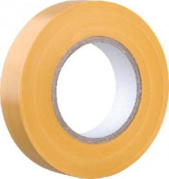 Удлинители электрические VOLSTEN V02-7Y-18х19-20 (Изолента 0,18х19 мм желтая 20 метров)